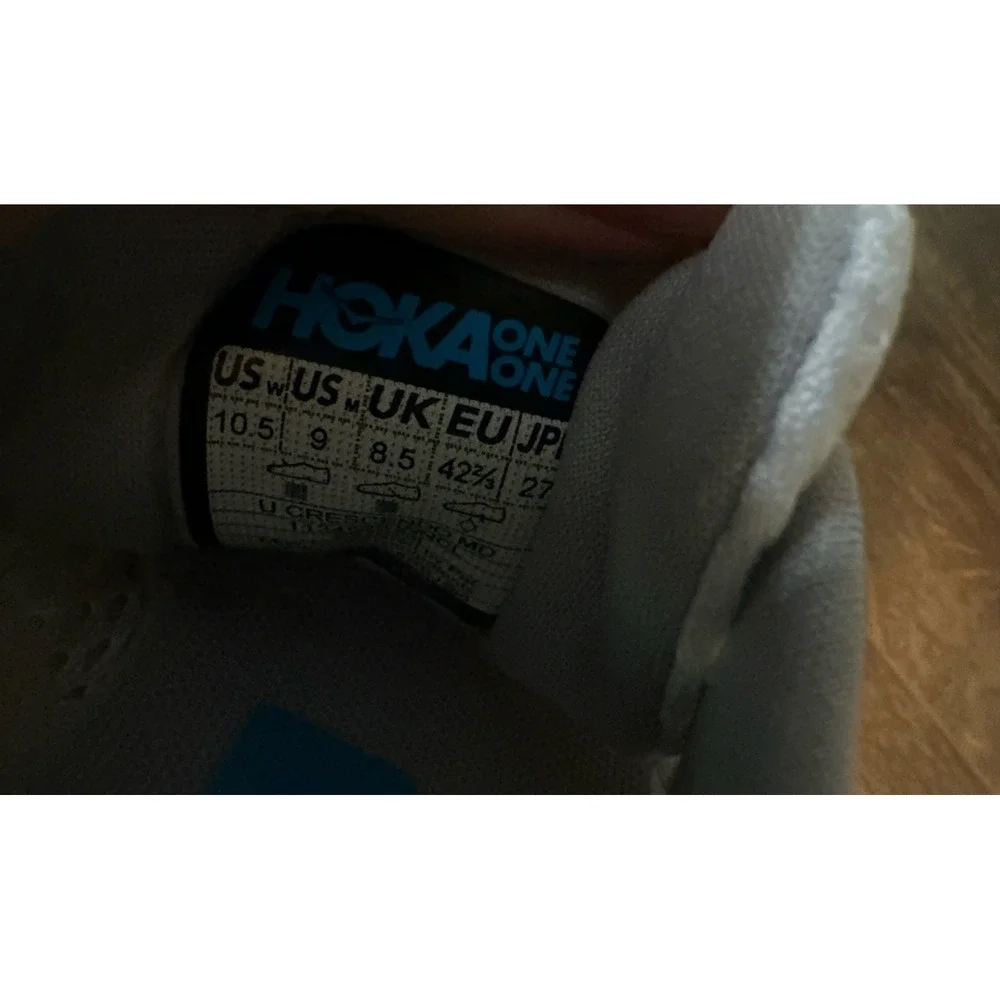 Hoka One One Unisex Crescendo MD Running Shoes, Men's 9 / women's‎ 10.5 US